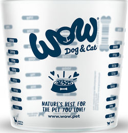 Produktbild von WOW Dog Messbecher für Trockenfutter transparent 550ml