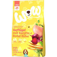 Produktbild von WOW! Dog Minis Junior Hundefutter Geflügel 1kg - 6 x 1 kg