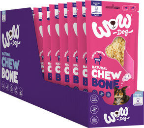 WOW DOG Natural Kauknochen Hirsch für Hunde 80g 12er Packung – Bild 1 von 1