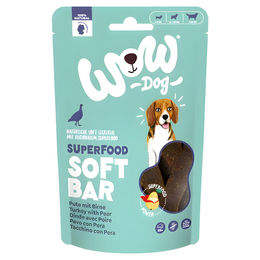 Wow Dog Superfood Soft Bar Pute Getreidefrei Monoprotein Hundesnack 150 g – Bild 1 von 4