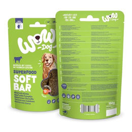 WOW Dog Superfood Soft Bar Rind Getreidefrei Monoprotein Hundeleckerli 150 g – Bild 1 von 4