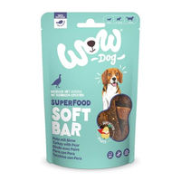 Produktbild von WOW Dog Superfood Sticks Pute getreidefrei Monoprotein Belohnungssnack für Hunde 150 g