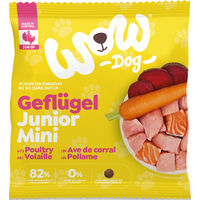 Produktbild von WOW Dog Welpen Trockenfutter Geflügel und Lachs Getreidefrei 80g