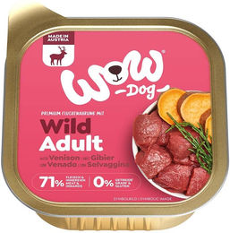 Produktbild von WOW Dog Wild Hundefutter Adult 11x150g