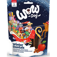 Produktbild von WOW Dog Winter Dentals Apfelstrudel Hundeleckerlis 250g