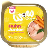 Produktbild von WOW Hund Nassfutter Junior Huhn und Rind getreidefrei mit hohem Fleischanteil 11x150 g - 11 x 150 g