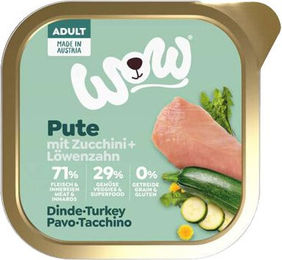WOW! Hundefutter Adult Lachs getreidefrei Schale 11 x 150 g – Bild 1 von 2