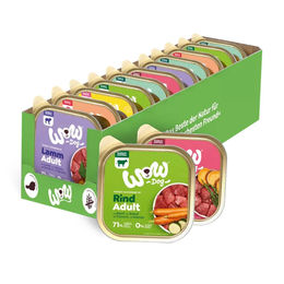 WOW Hundefutter Adult Multipack 11 x 150 g Getreidefrei mit hohem Fleischanteil - 11 x 150 g – Bild 1 von 8