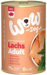 Produktbild von WOW! Hundefutter Lachs Adult Glutenfrei 6x400g