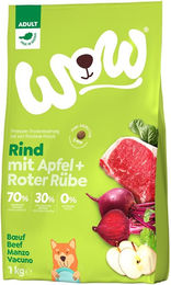 WOW! Hundefutter Mini Adult Rind mit hohem Fleischanteil 1kg - 1 kg – Bild 1 von 2