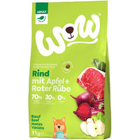 Produktbild von WOW! Hundefutter Mini Adult Rind mit hohem Fleischanteil 1kg - 1 kg