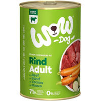 Produktbild von WOW! Hundefutter Rind Adult ohne Farb- und Aromastoffe 6x400g