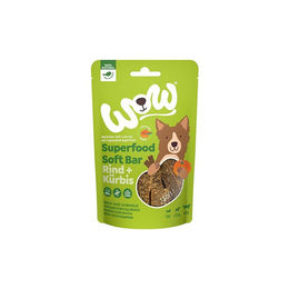 WOW! Hundesnack Soft Bar Rind mit Kürbis getreidefrei und ohne Zucker 150g - 6 x 150 g – Bild 1 von 4