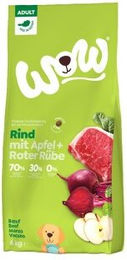WOW! Hundetrockennahrung Adult Rind mit Apfel getreidefrei und glutenfrei 2x6 kg - 2 x 6 kg – Bild 1 von 1
