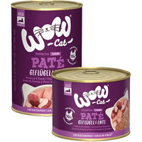 Produktbild von WOW Katzen Nassfutter Senior Geflügel und Ente 400 g