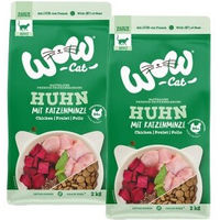 Produktbild von WOW Katzenfutter Adult Huhn Getreidefrei ohne Konservierungsstoffe 2x2 kg - 2 x 2 kg