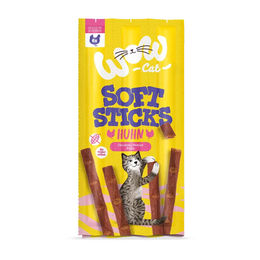 WOW Katzensnack Soft Sticks Huhn Kitten 6 x 5 g - 6 x 5 g – Bild 1 von 2