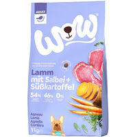 Produktbild von WOW Minis Adult Hundefutter Lamm mit Salbei und Süßkartoffel 1kg - 6 x 1 kg