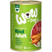 Produktbild von WOW Nassfutter Hund Adult Rind mit hohem Fleischanteil ohne Konservierungsstoffe 6x400 g - 6 x 400 g