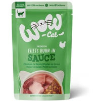 Produktbild von WOW Nassfutter Katze Adult Huhn Monoprotein Stückchen in Sauce 8x85 g - 8 x 85 g