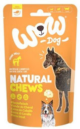 WOW Natural Chew Hundesnacks Pferdefleisch getrocknet monoproteinisch getreidefrei 250g - 250 g – Bild 1 von 4