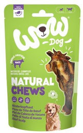 WOW Natural Chew Rinderkopfhaut Monoprotein Getreidefrei 350 g - 350 g – Bild 1 von 4