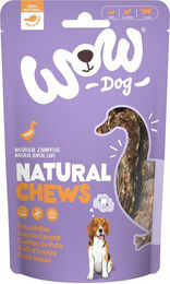 WOW Natural Chews Entenhälse Hund Monoprotein Getreidefrei 250g - 250 g – Bild 1 von 3