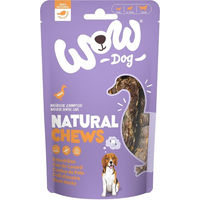 Produktbild von WOW Natural Chews Entenhälse Hund Monoprotein Getreidefrei 250g - 250 g