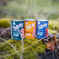 Produktbild von WOW! Pur Hundefutter Adult Rind getreidefrei und glutenfrei 6x400 g - 6 x 400 g