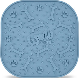 Produktbild von WOW! Schleckmatte aus Silikon für Hunde in Blau