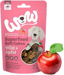 WOW! Soft Cubes Belohnungssnack Wild & Apfel getreidefrei 150 g - 150 g – Bild 1 von 2