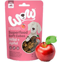 Produktbild von WOW! Soft Cubes Belohnungssnack Wild & Apfel getreidefrei 150 g - 150 g