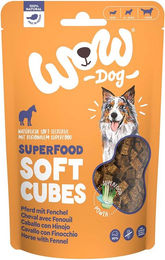 Produktbild von WOW Superfood Soft Cubes Pferd mit Fenchel getreidefrei mit hohem Fleischanteil 150g - 6 x 150 g