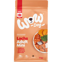 Produktbild von WOW Trocken-Minis Adult Lachs ohne Zusatzstoffe 3 kg (3x 1 kg)