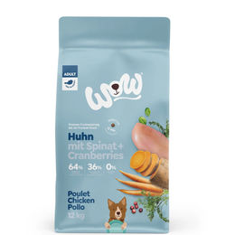 WOW Trockenfutter Adult Huhn 12kg - 12 kg – Bild 1 von 1