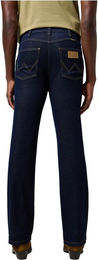 Wrangler Herren Reithose Jeans Moonlight Rinse Blau Baumwolle Größe 33-32 – Bild 1 von 3