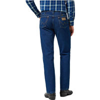 Produktbild von Wrangler Reithose für Herren aus Baumwolle in Grau und Blau Größe 32-30