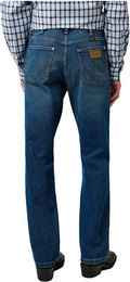 Wrangler Reithose für Herren Old Habits aus Baumwolle Blau Größe 34-34 – Bild 1 von 3