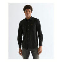 Produktbild von Wrangler Reitshirt für Herren aus Baumwolle Schwarz Größe S