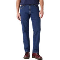 Produktbild von Wrangler Texas Stretch Jeans für Herren in Dark Blue aus Bio-Baumwolle Größe 44x34