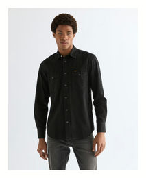 Wrangler Western Jeanshemd aus Baumwolle für Herren in Schwarz XXL – Bild 1 von 4