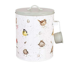 Produktbild von Wrendale Designs Vogelhaus aus Metall in Weiß und Grün - 7,5 l