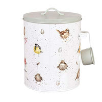 Produktbild von Wrendale Designs Vogelhaus aus Metall in Weiß und Grün - 7,5 l