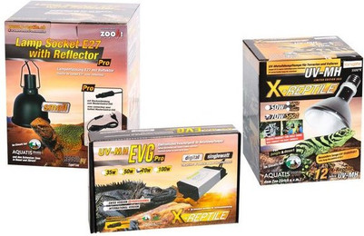 Produktbild von X-Reptile 70 Watt Set (Strahler + Vorschaltgerät + Lampenfassung)