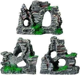 Produktbild von XDeer Aquarium Höhlen Dekoration 3er-Set