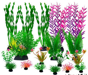 Produktbild von XDeer Aquarium Pflanzen Deko Set