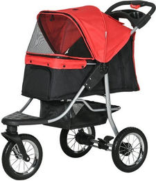 Produktbild von XDeer Hundebuggy mit 3 Rädern klappbar