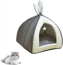 Produktbild von XDeer Katzenhöhle Tierbett für Hunde und Katzen