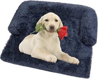 Produktbild von XDeer Tierbett Hundebett Plüsch Größe S für kleine und mittelgroße Hunde - 75 cm