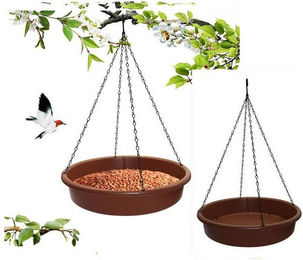 Produktbild von XDeer Tierhaus Vogelfutterspender 2 Stück zum Aufhängen